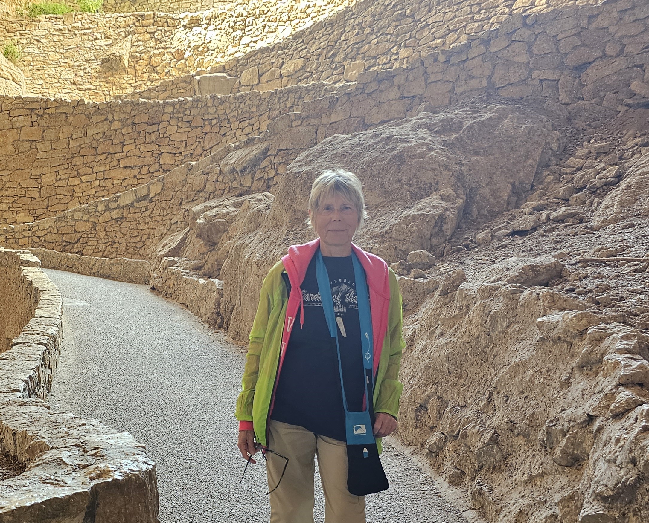 Rhonda at Carlsbad Caverns