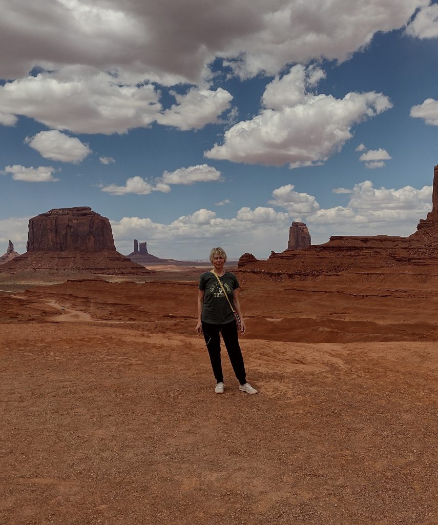 Rhonda at Monument Valley NM