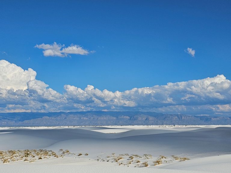 View at White Sands National Park